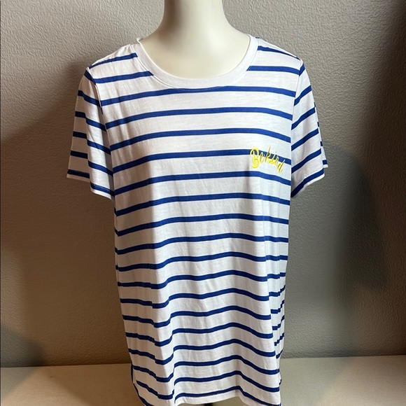 Lane Bryant Striped “Be Kind” Tee Shirt Size 14/16 - Picture 2 of 5
